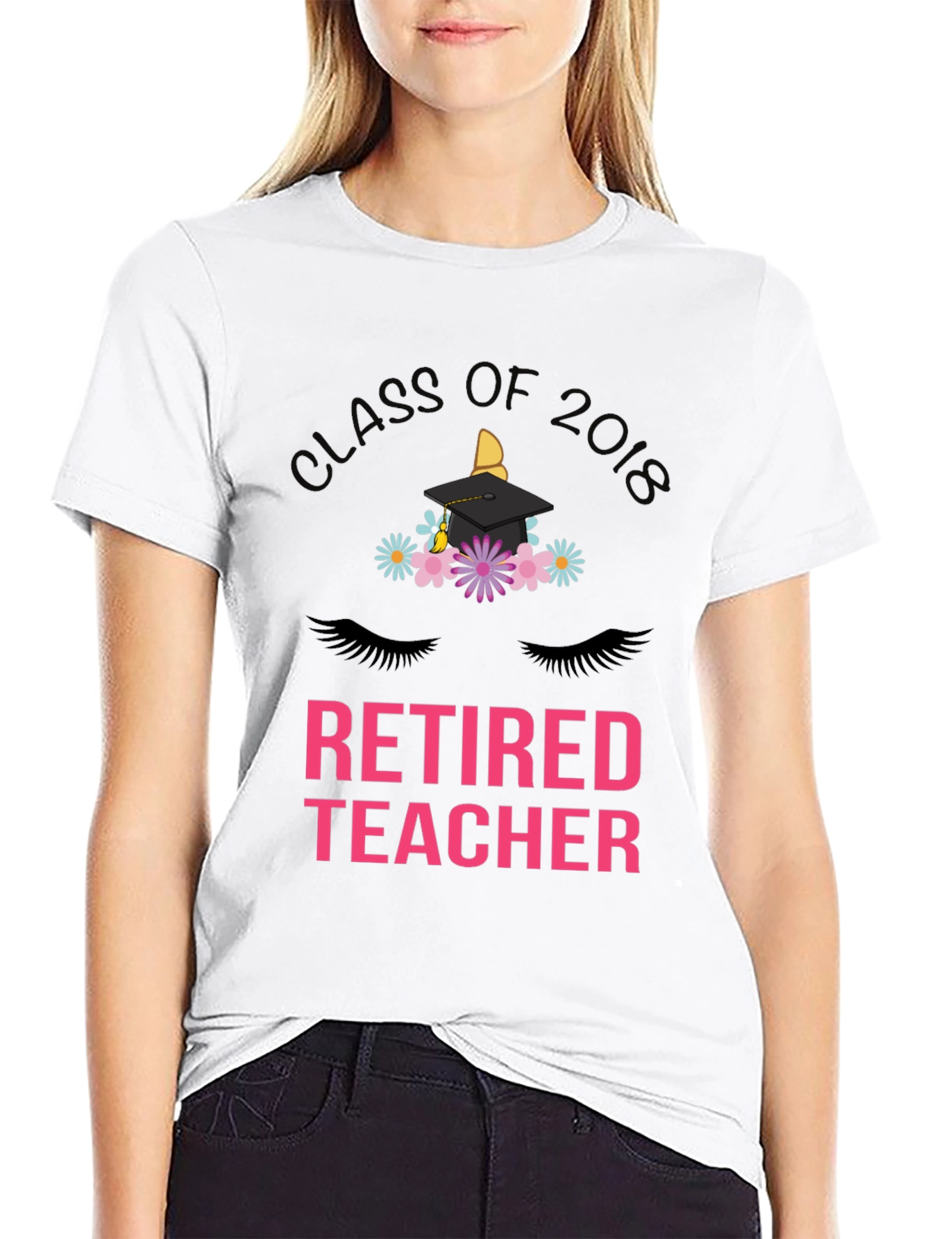 Retired Teacher T-Shirt Class of 2018