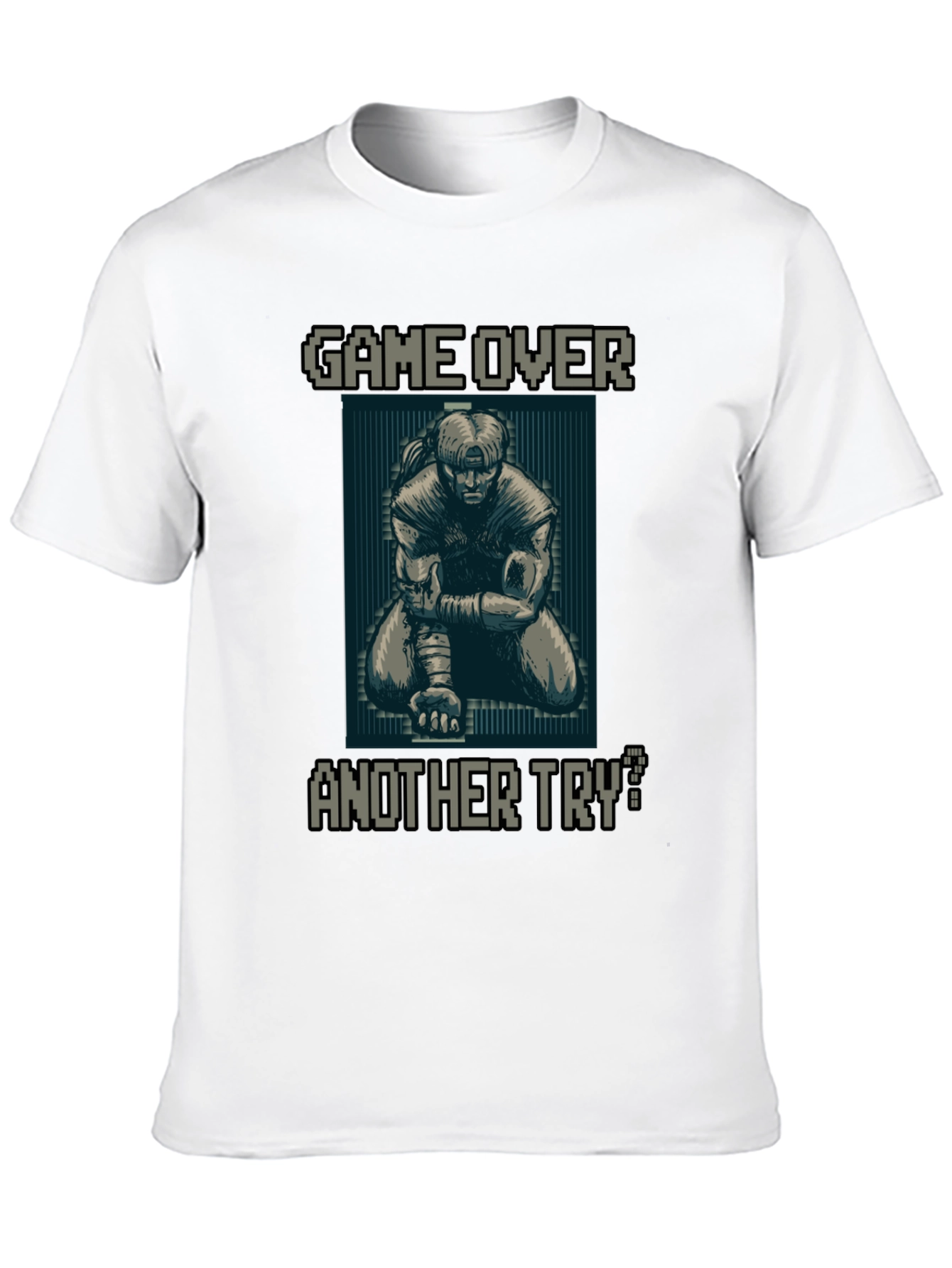 Game Over Pixel Art Graphic Tee - Another Try?
