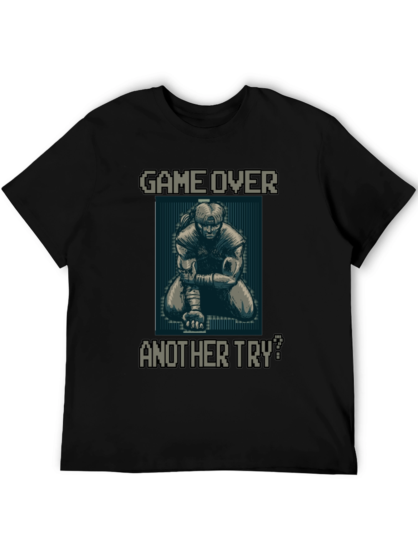 Game Over Pixel Art Graphic Tee - Another Try?