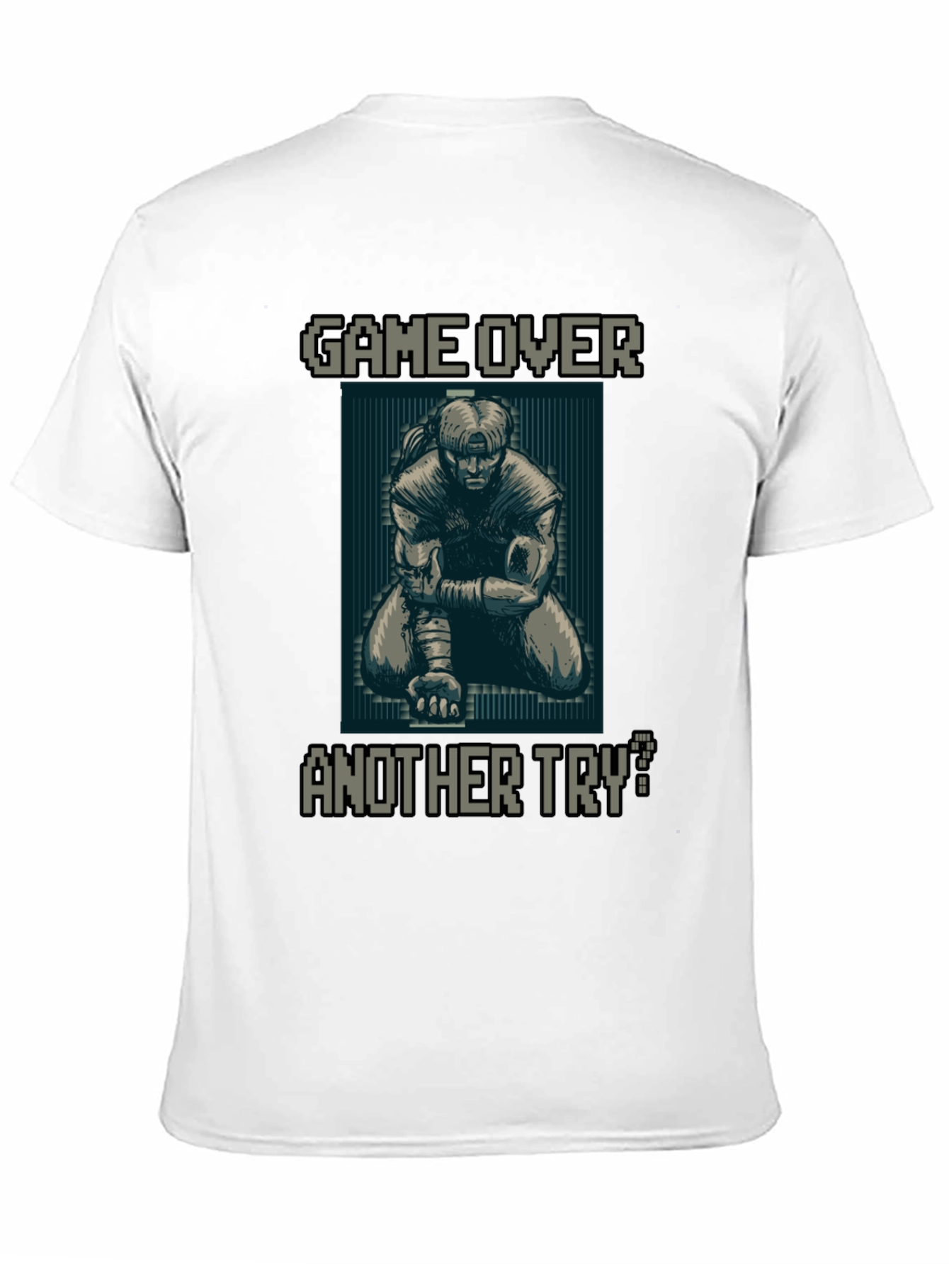 Game Over Pixel Art Graphic Tee - Another Try?