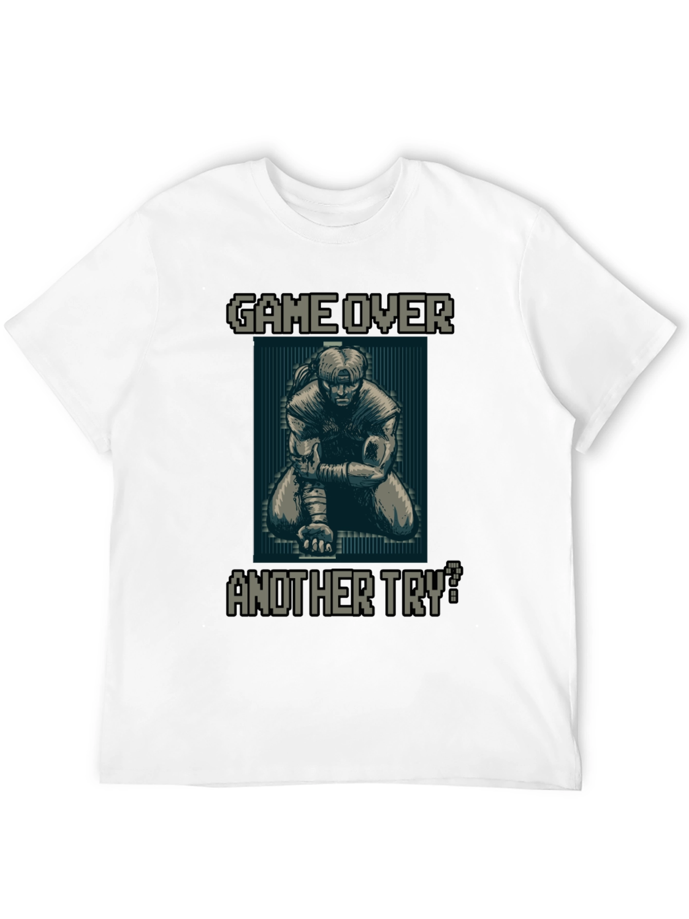 Game Over Pixel Art Graphic Tee - Another Try?
