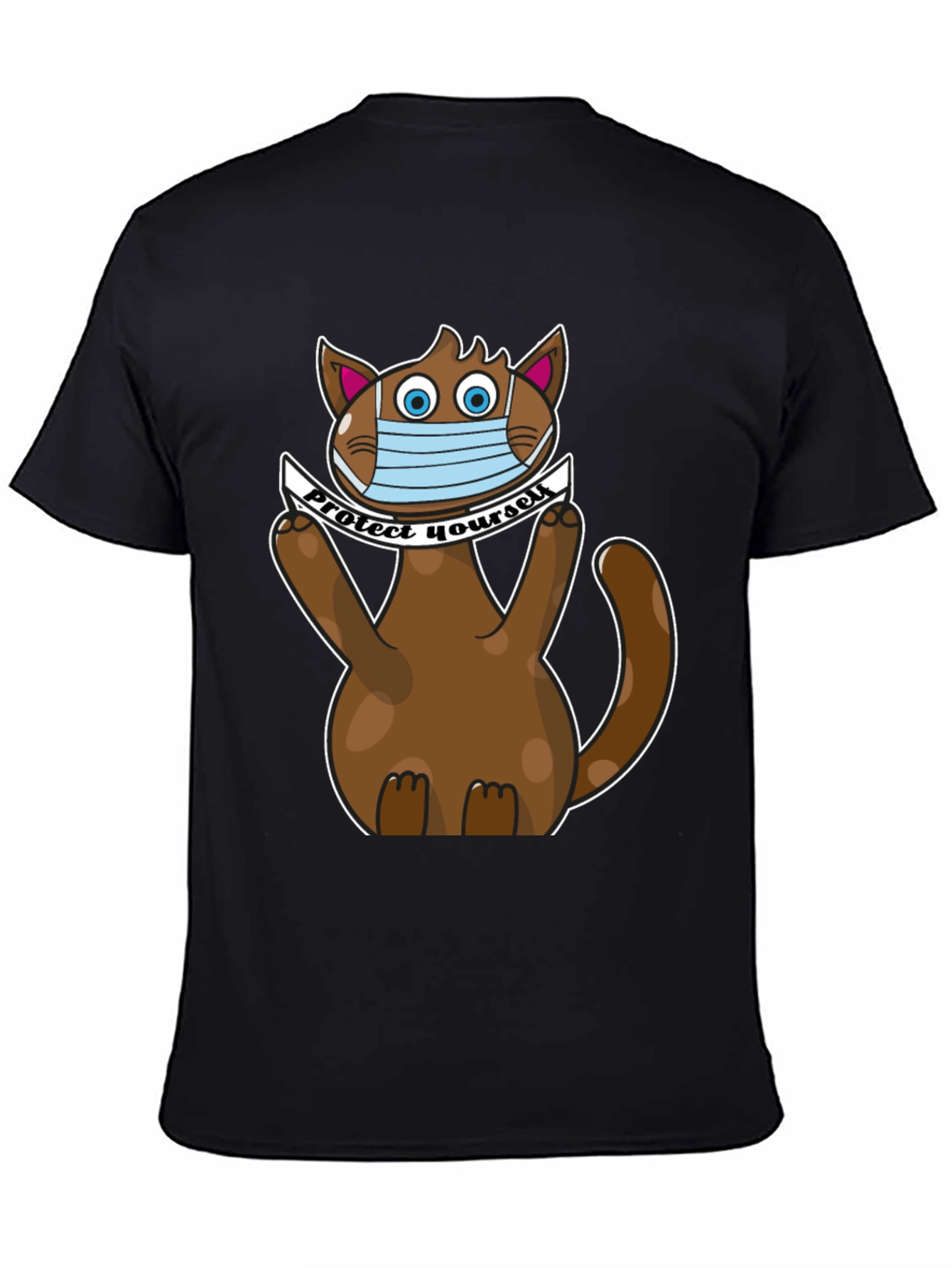 Protect Yourself Cat T-Shirt