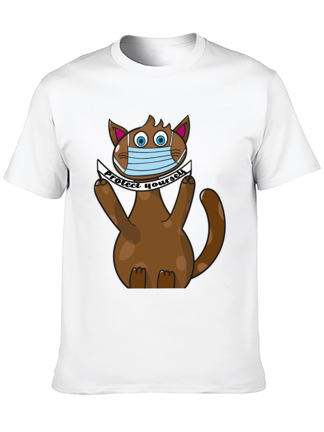 Protect Yourself Cat T-Shirt