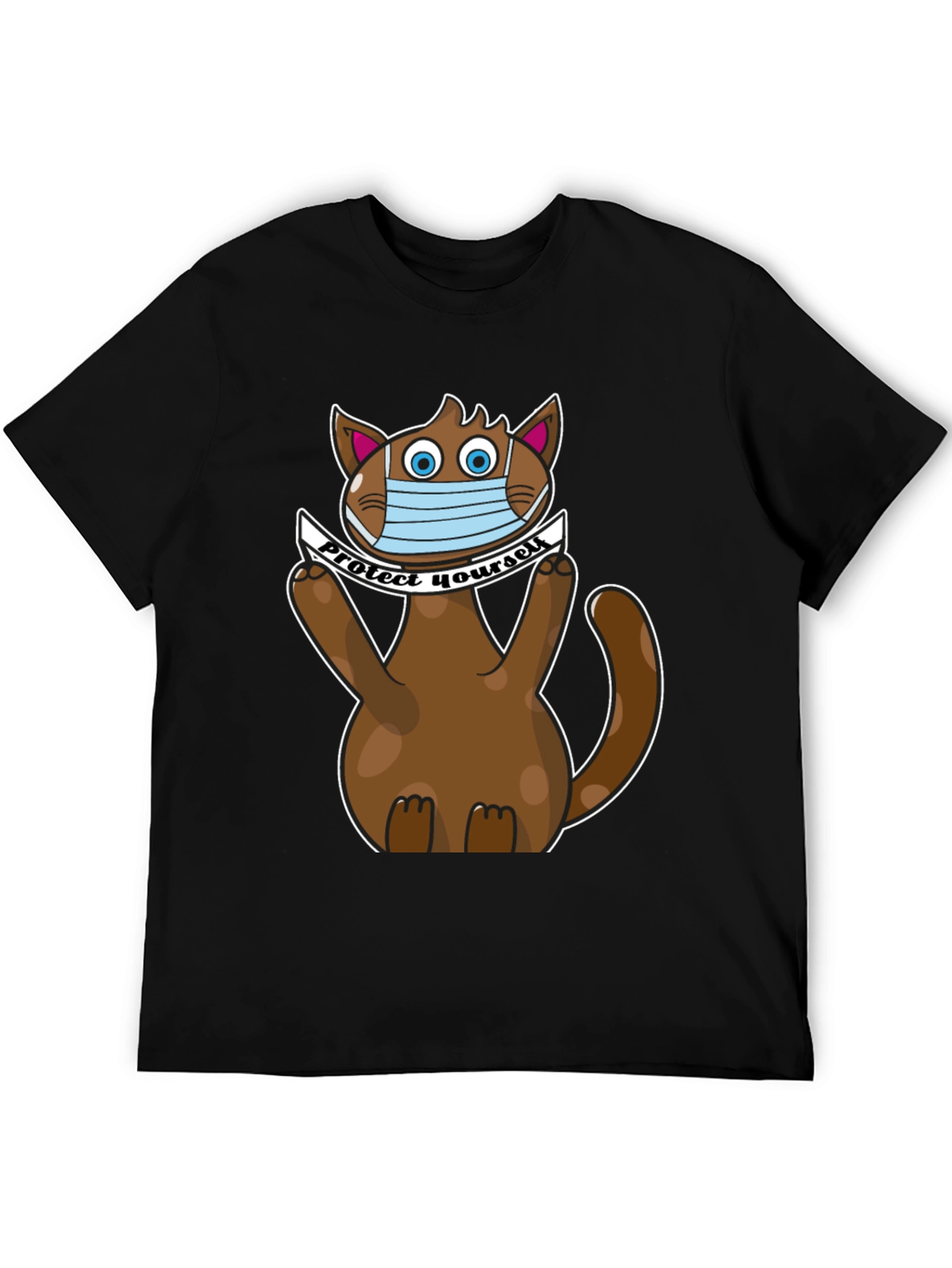 Protect Yourself Cat T-Shirt
