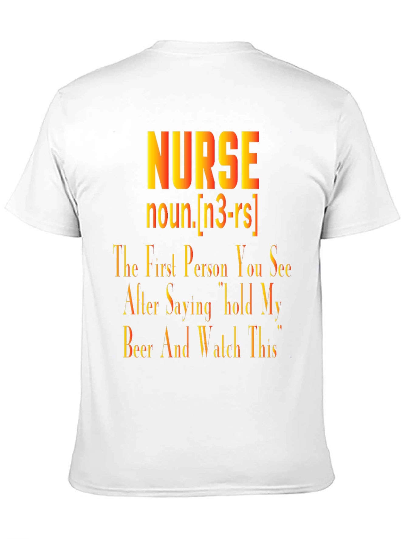 Nurse Definition Graphic T-Shirt