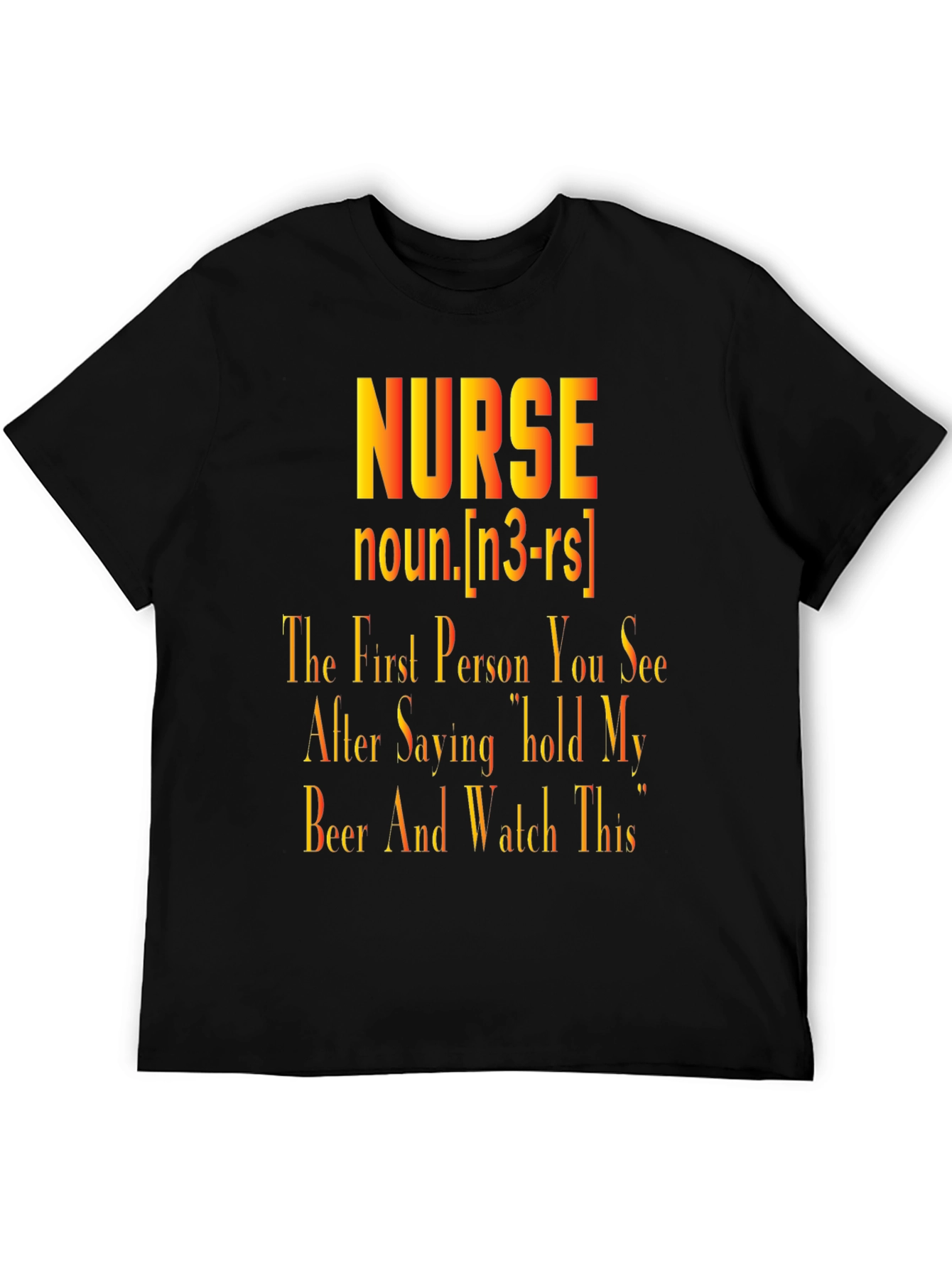 Nurse Definition Graphic T-Shirt