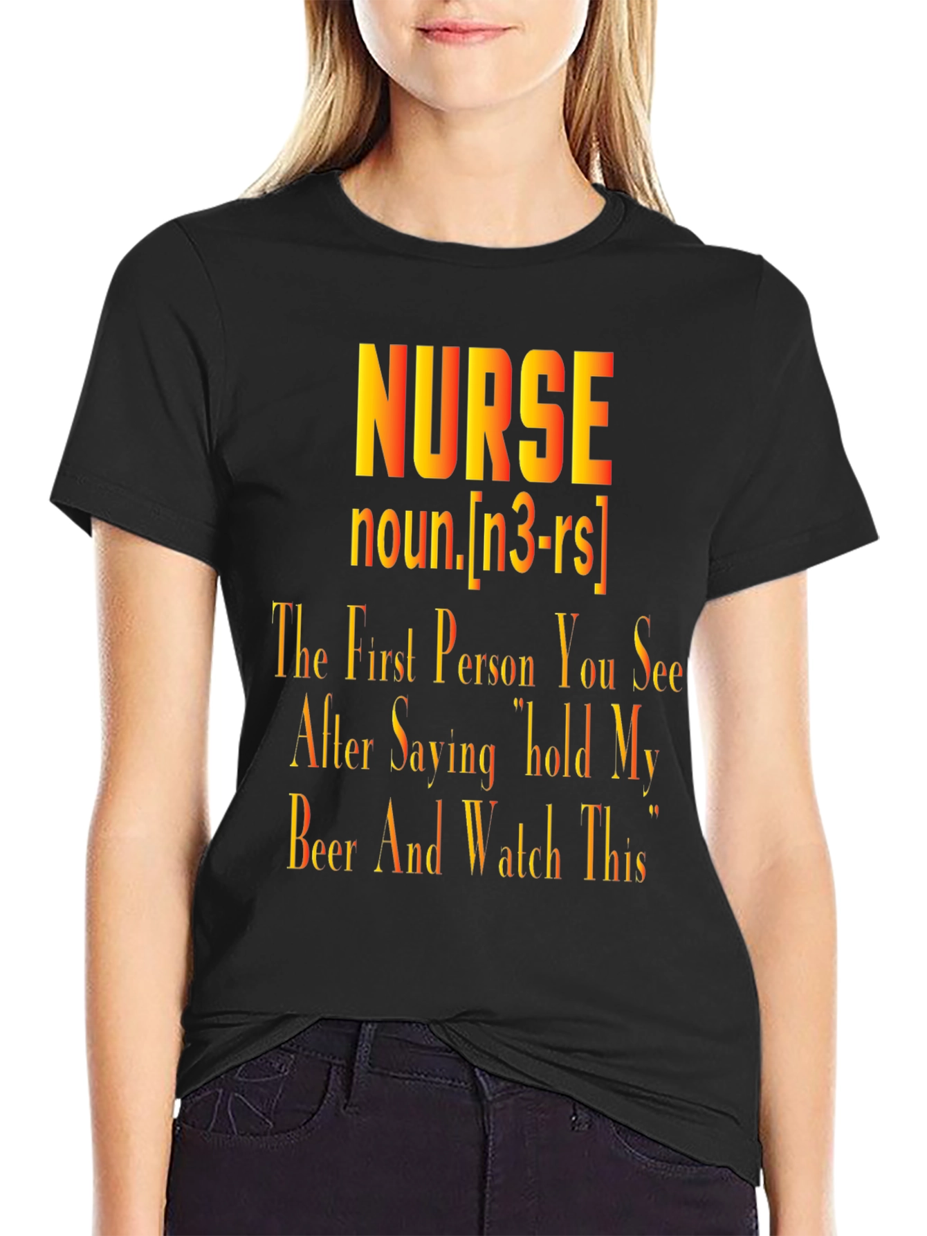 Nurse Definition Graphic T-Shirt