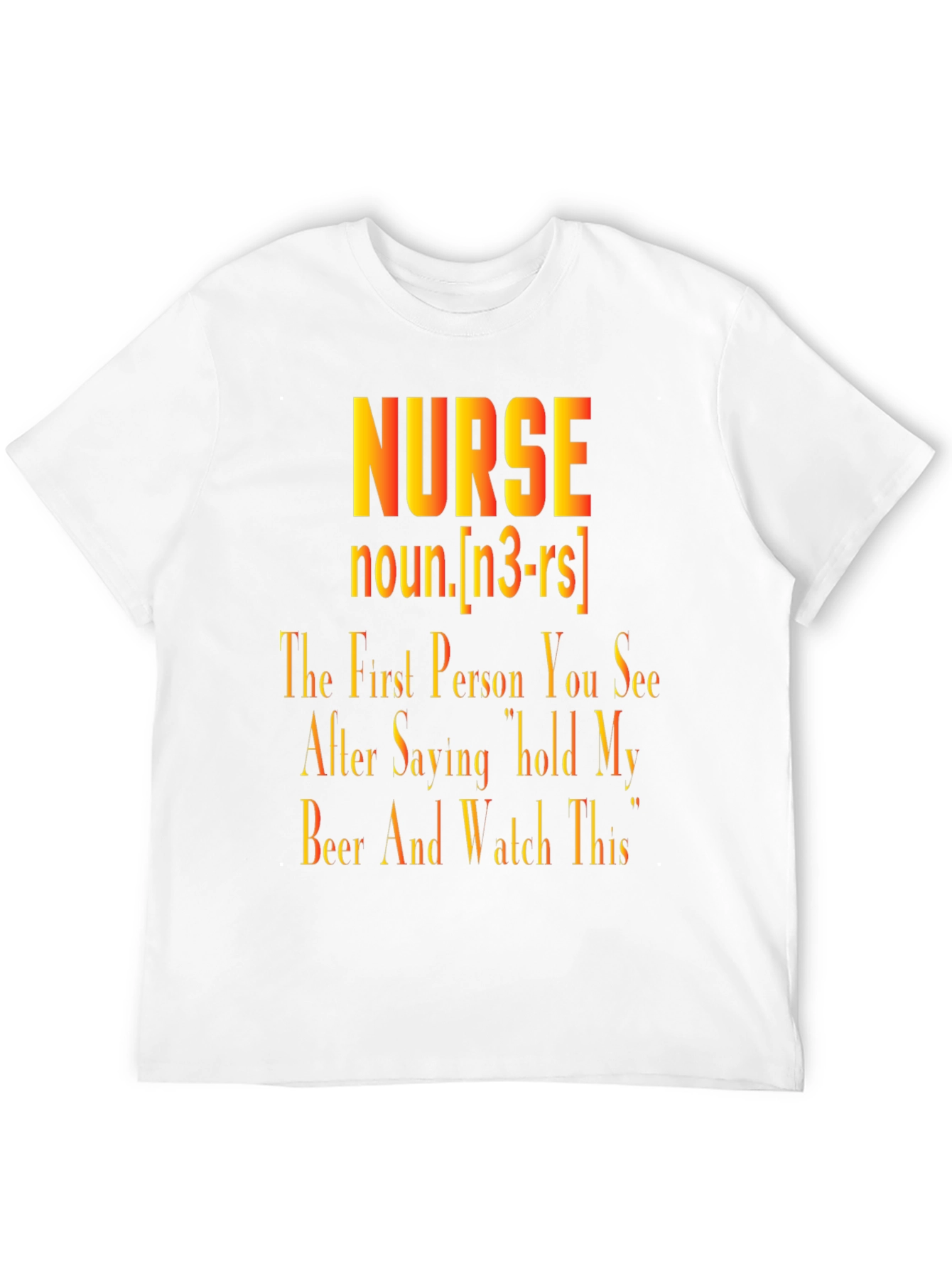 Nurse Definition Graphic T-Shirt