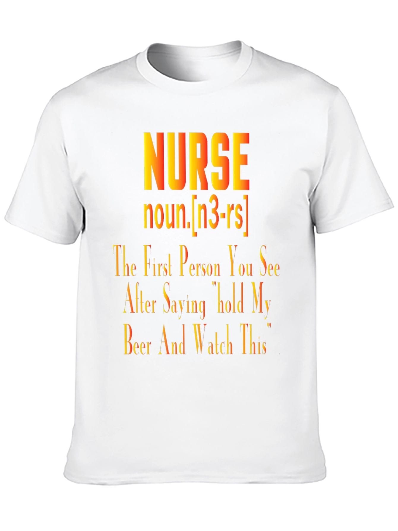 Nurse Definition Graphic T-Shirt