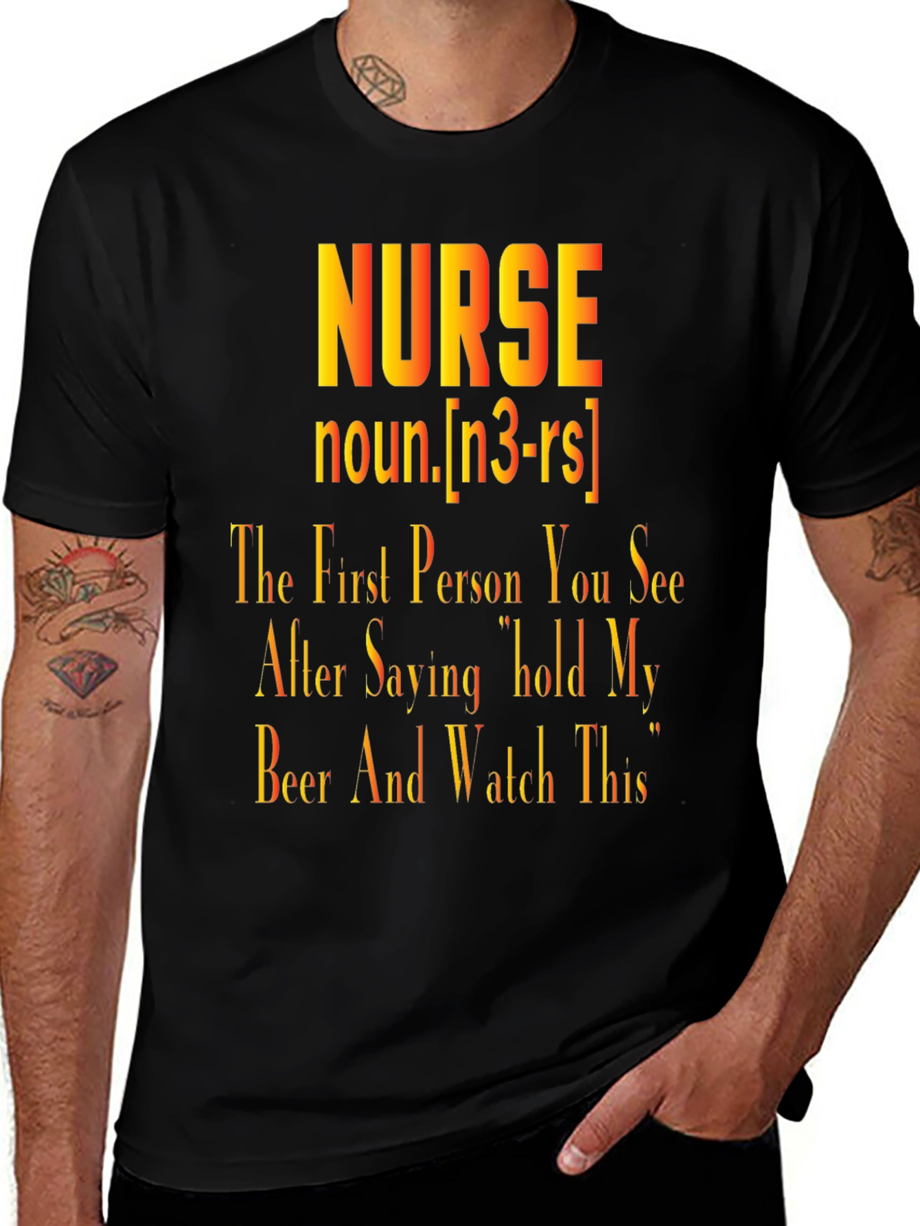 Nurse Definition Graphic T-Shirt