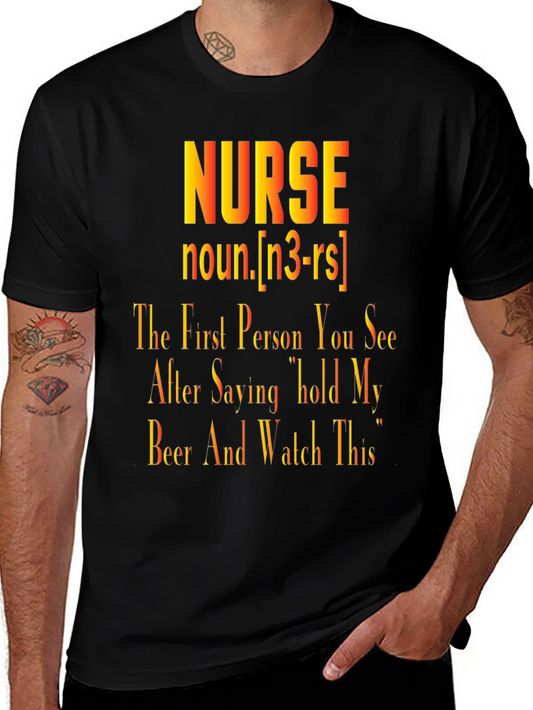 Nurse Definition Graphic T-Shirt