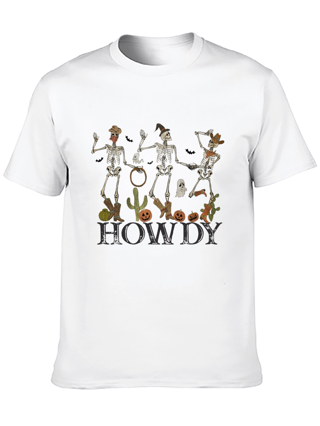 Howdy Skeleton Graphic Tee
