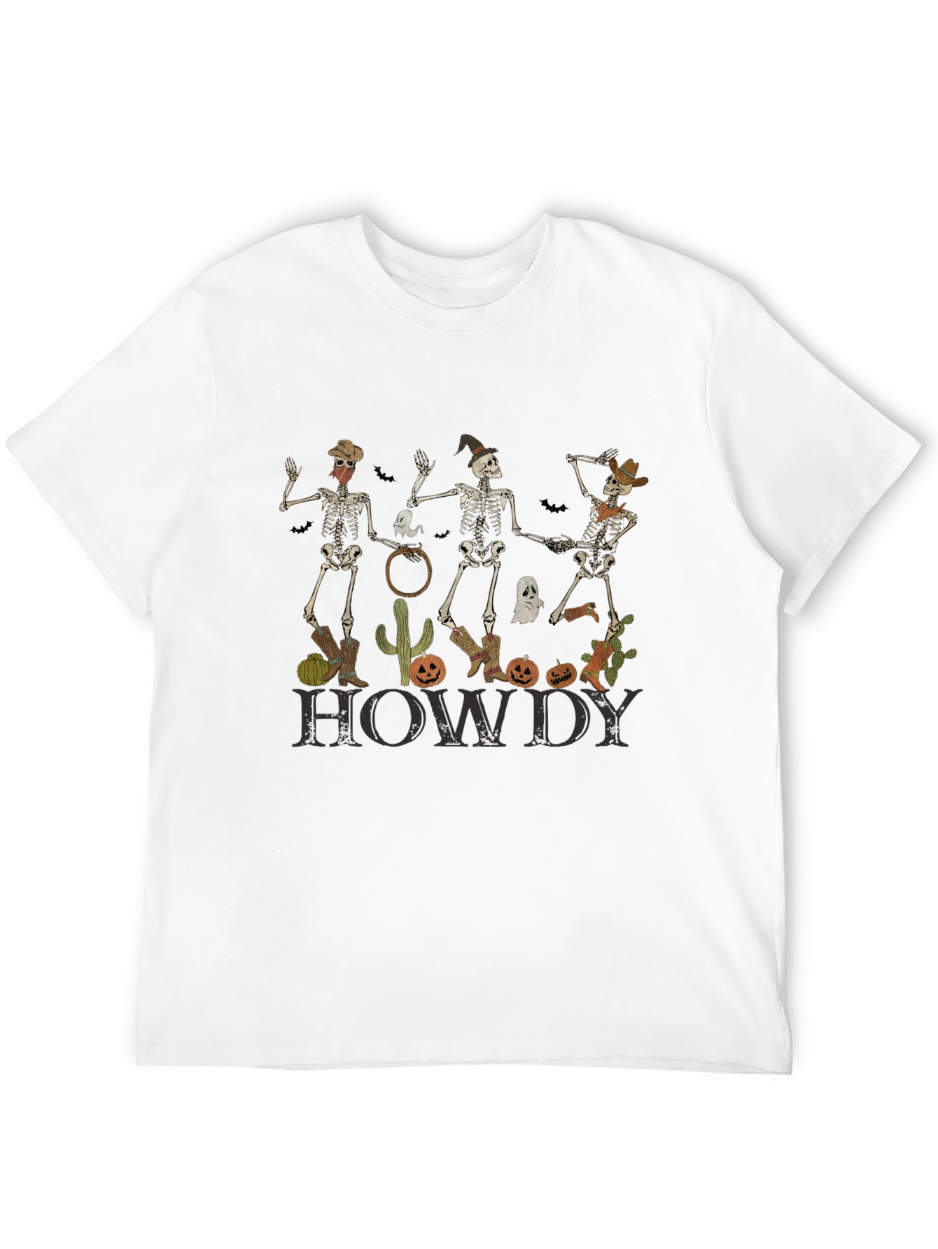 Howdy Skeleton Graphic Tee