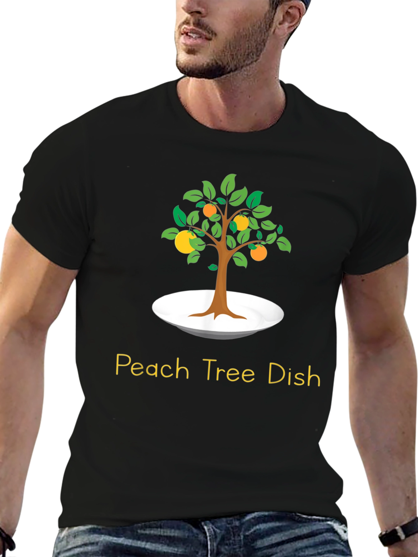 Peach Tree Dish Graphic Tee