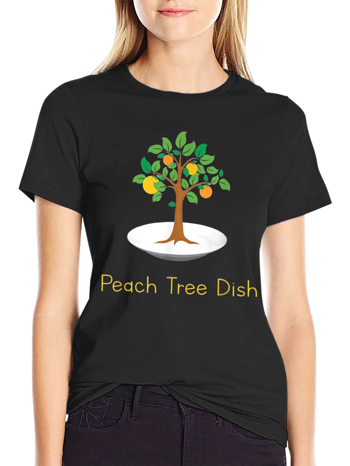 Peach Tree Dish Graphic Tee