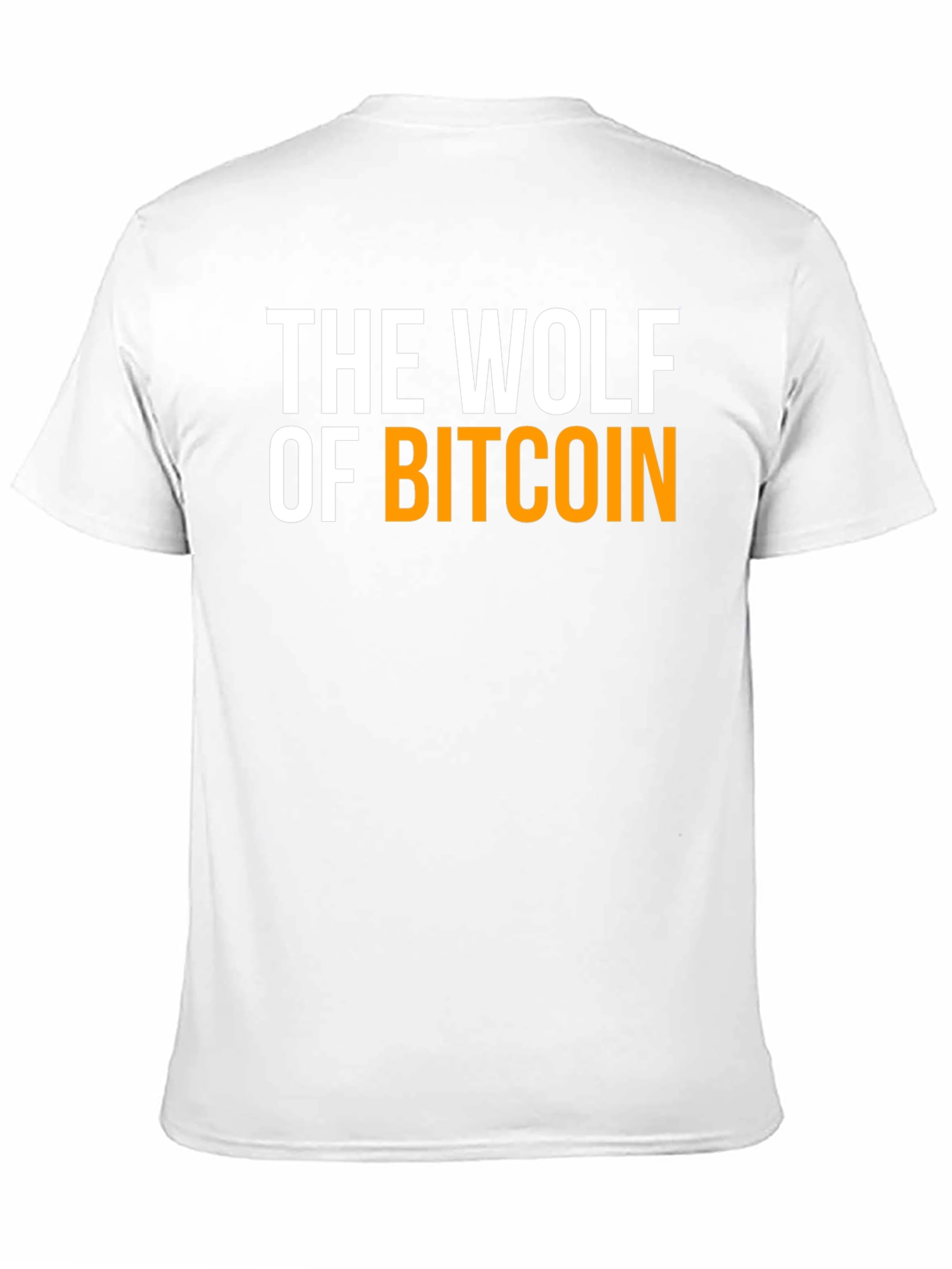 The Wolf of Bitcoin Graphic T-Shirt