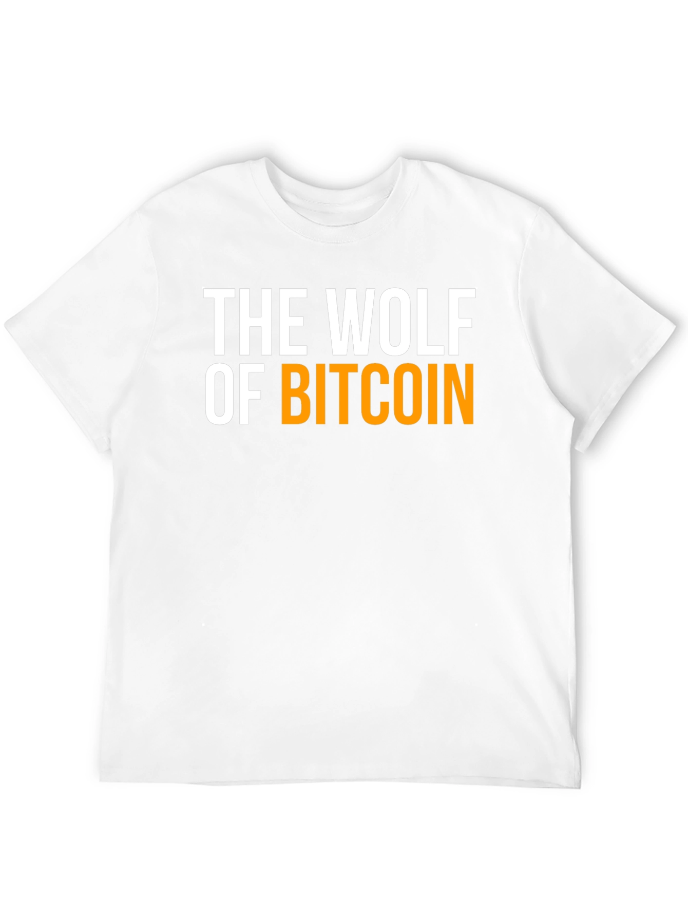 The Wolf of Bitcoin Graphic T-Shirt