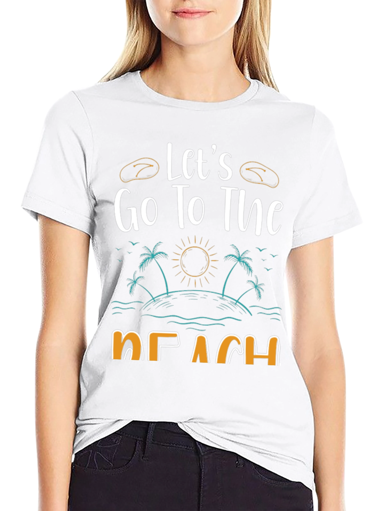 Lets Go To The Beach T-Shirt