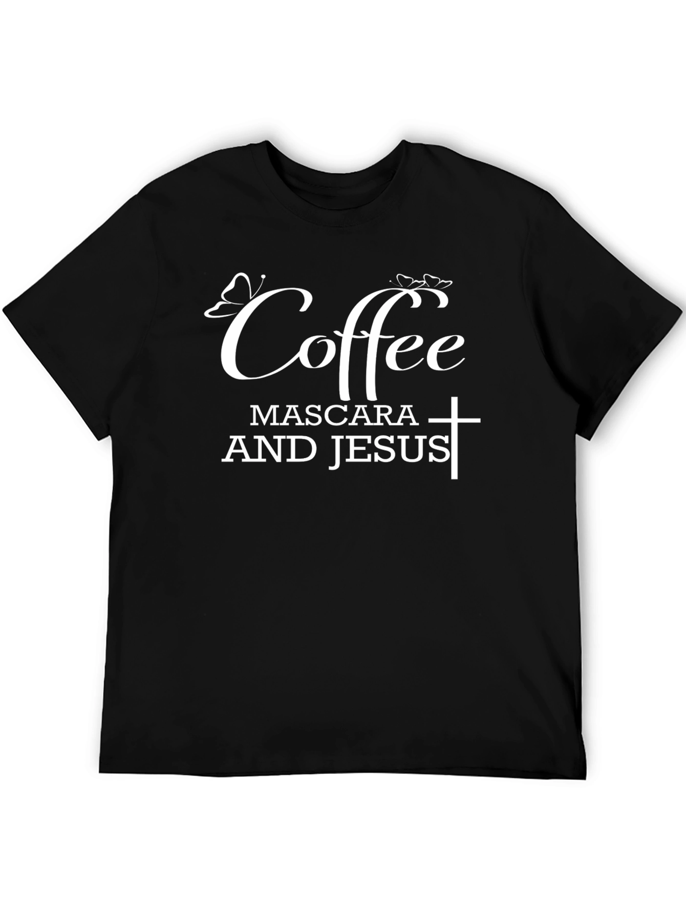 Coffee Mascara & Jesus Graphic Tee