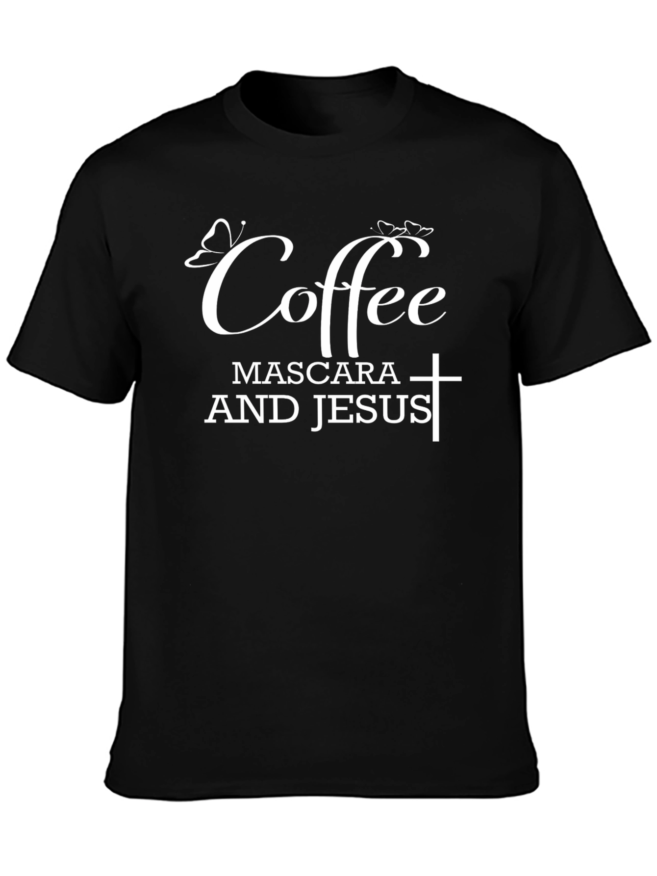 Coffee Mascara & Jesus Graphic Tee