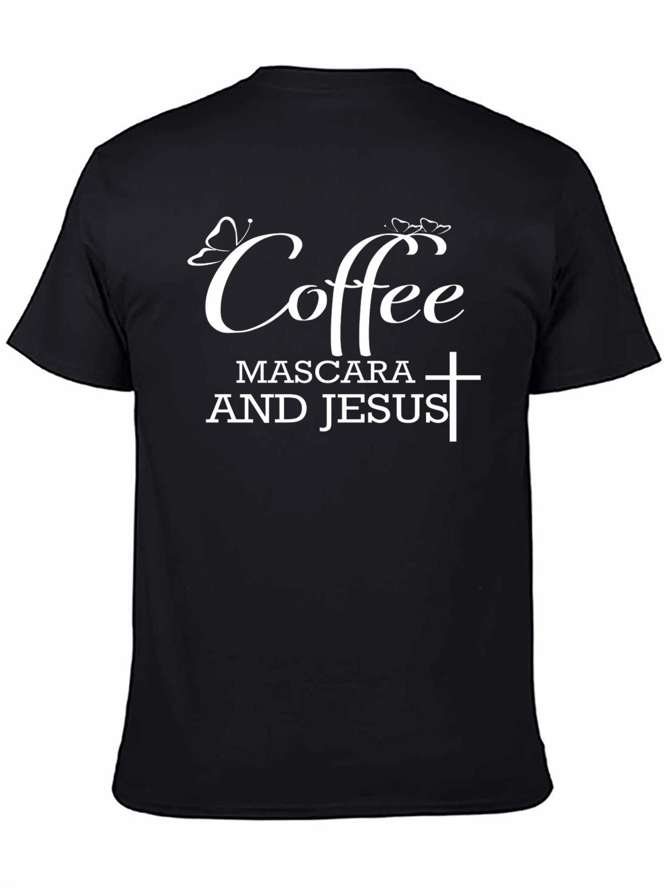 Coffee Mascara & Jesus Graphic Tee