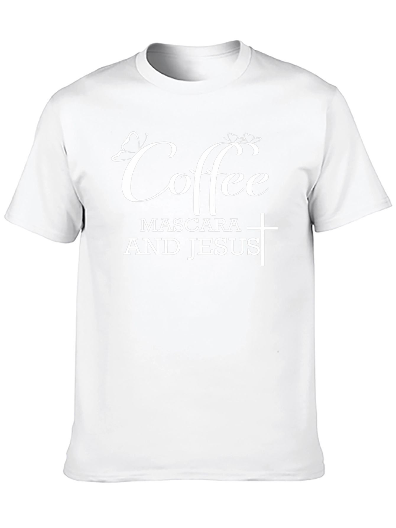 Coffee Mascara & Jesus Graphic Tee