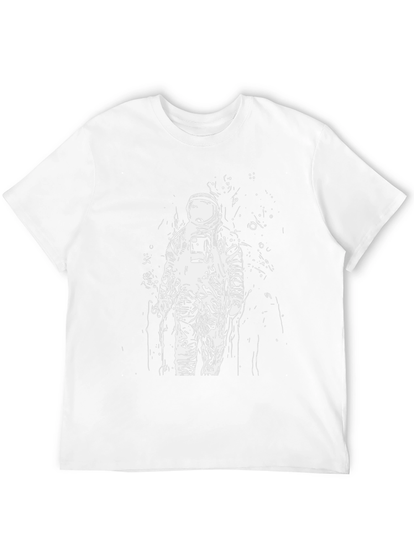 Astronaut Graphic T-Shirt - Black