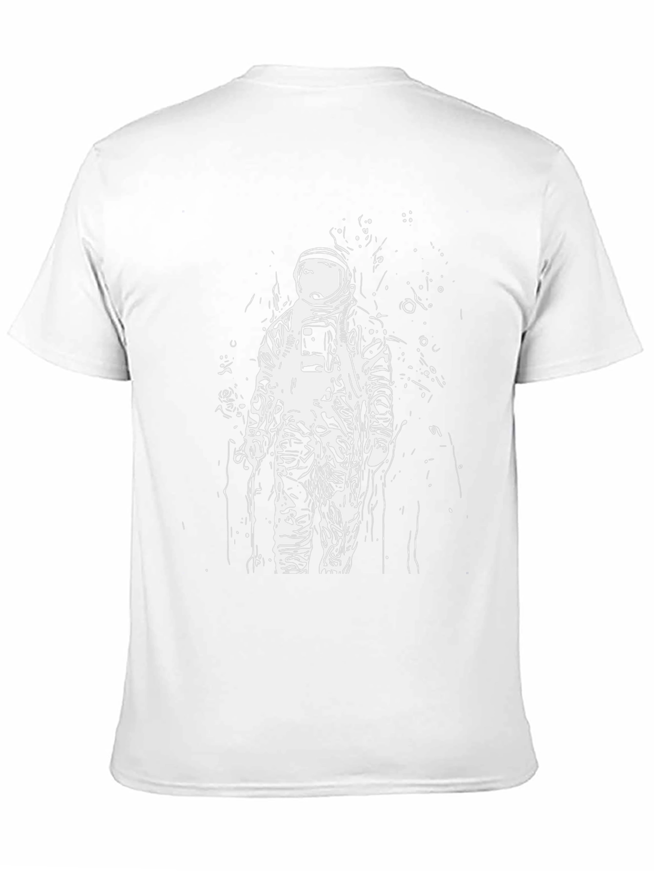 Astronaut Graphic T-Shirt - Black