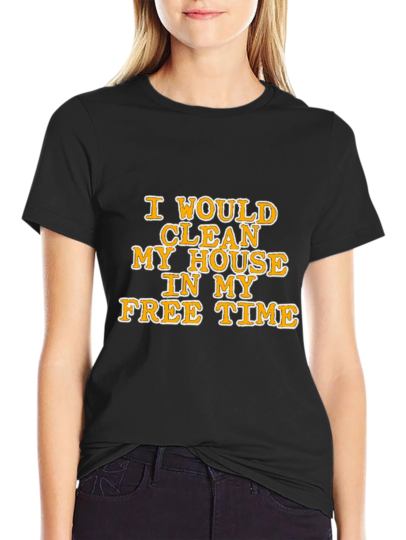 Funny Cleaning House Graphic Tee