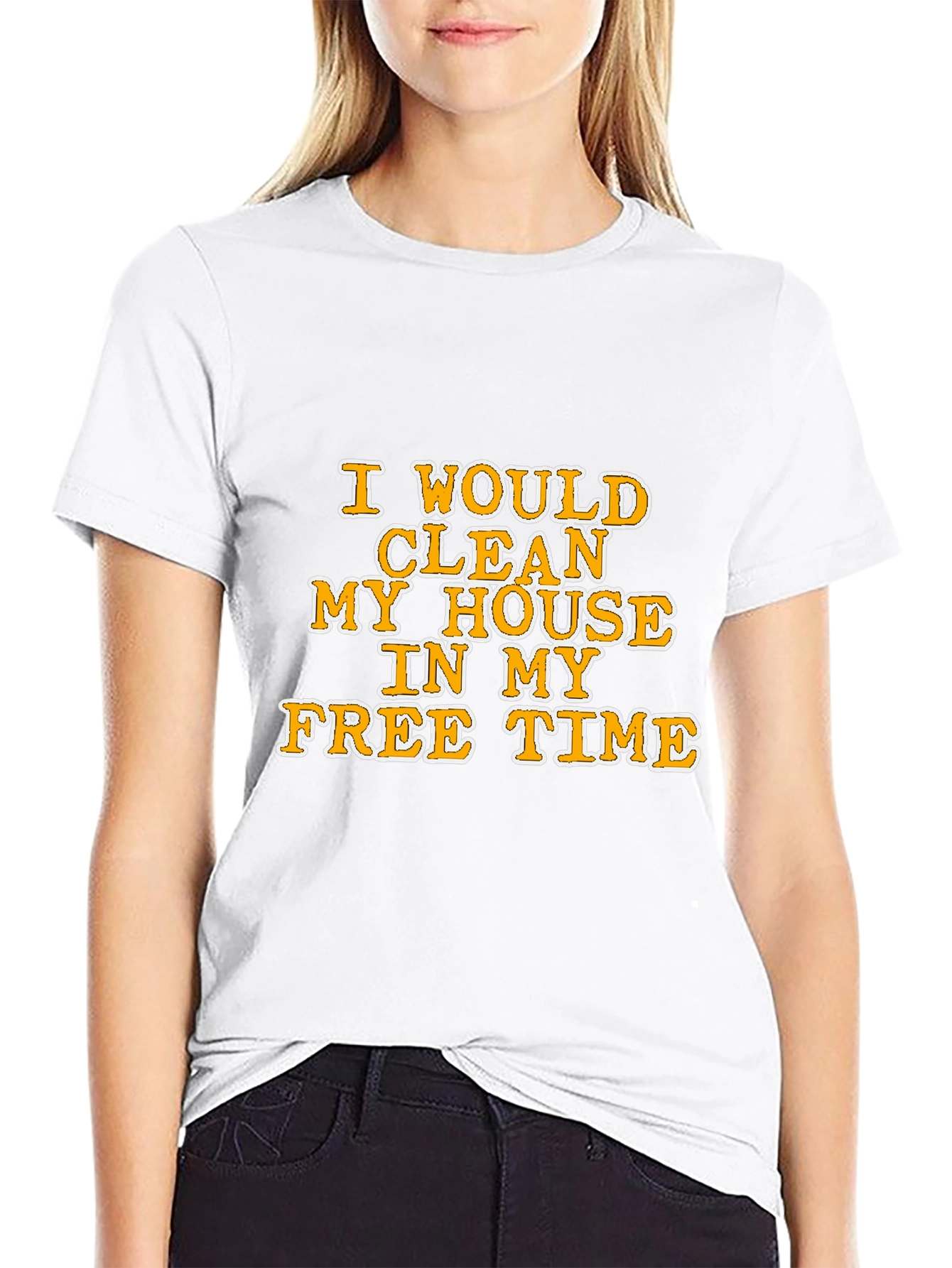 Funny Cleaning House Graphic Tee