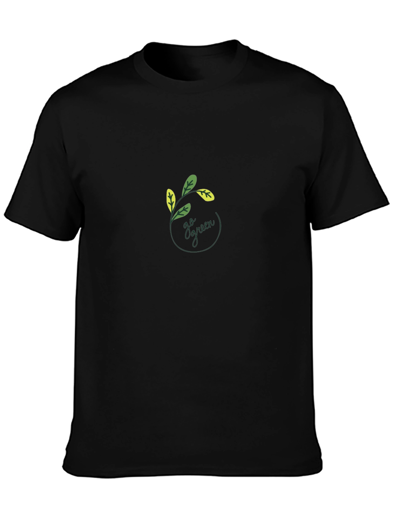 Go Green Graphic Tee - Eco-Friendly Style