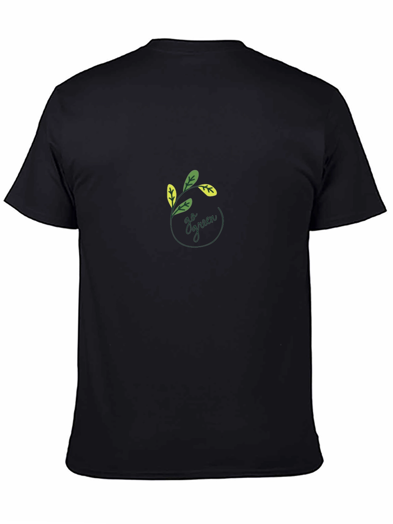 Go Green Graphic Tee - Eco-Friendly Style