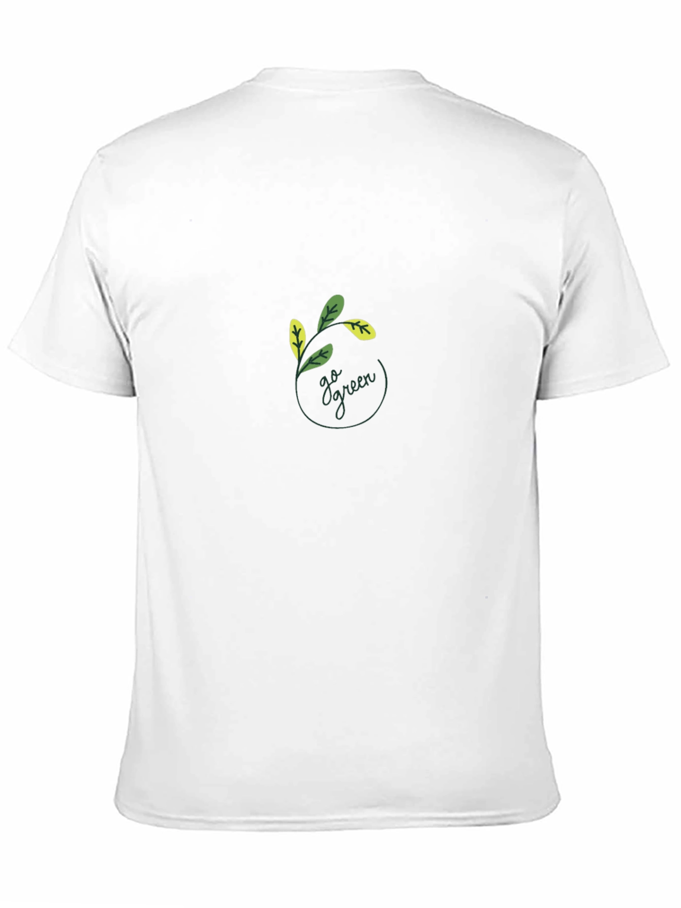 Go Green Graphic Tee - Eco-Friendly Style