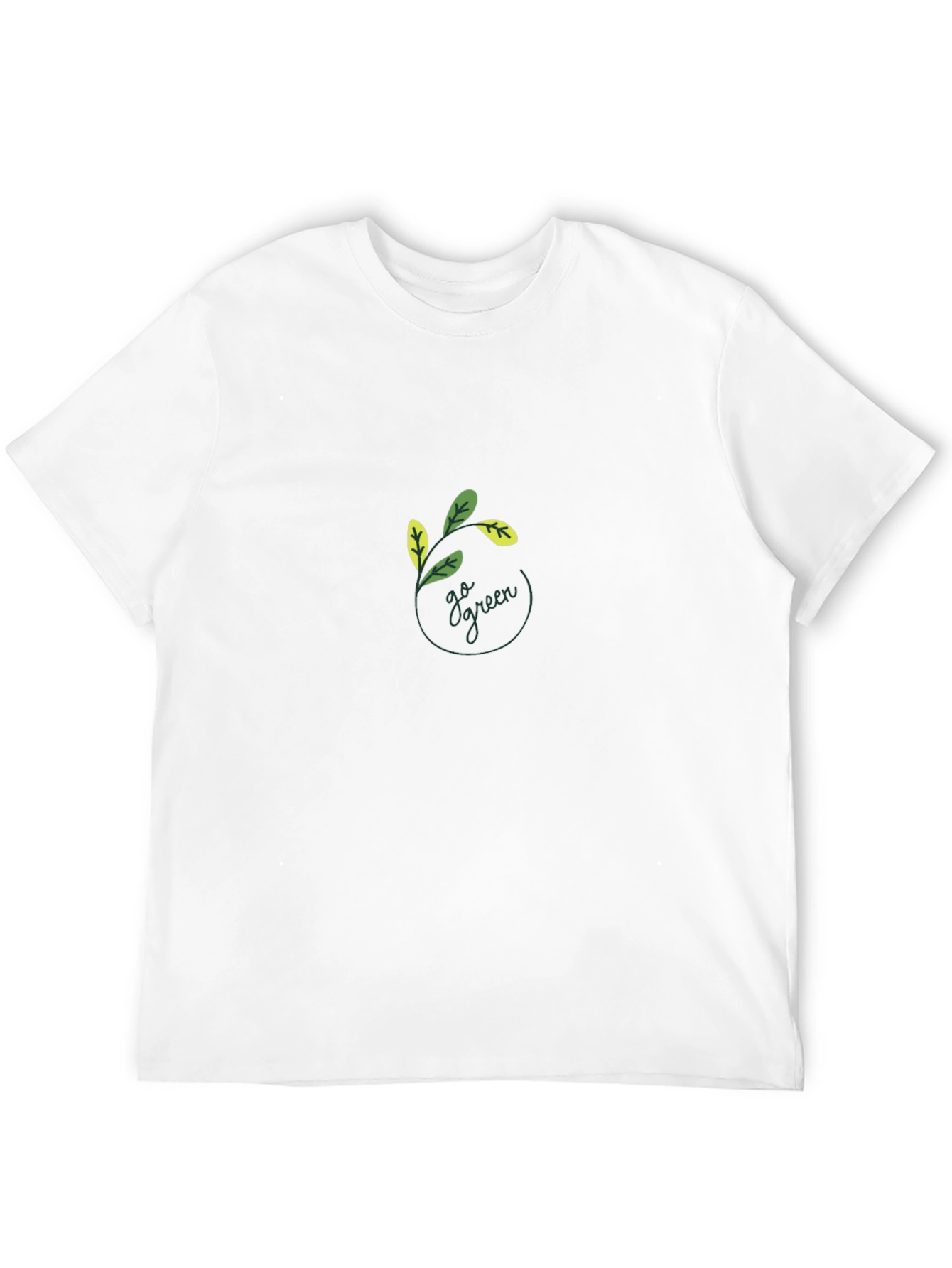 Go Green Graphic Tee - Eco-Friendly Style