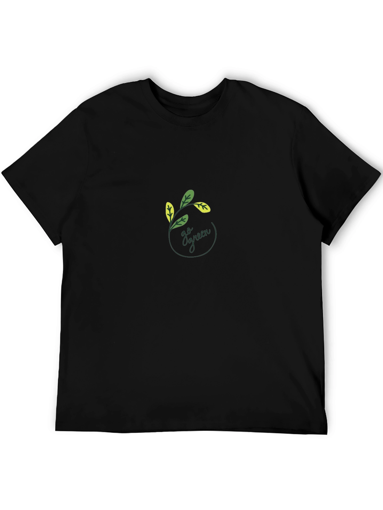 Go Green Graphic Tee - Eco-Friendly Style
