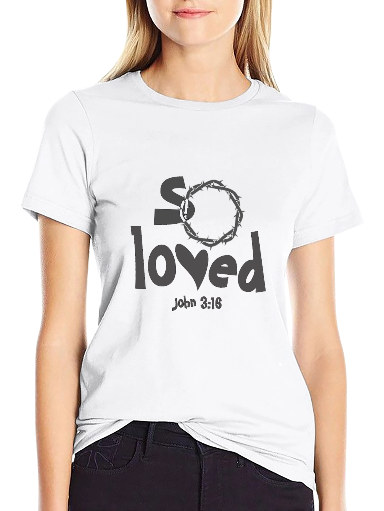 So Loved John 3:16 Graphic Tee
