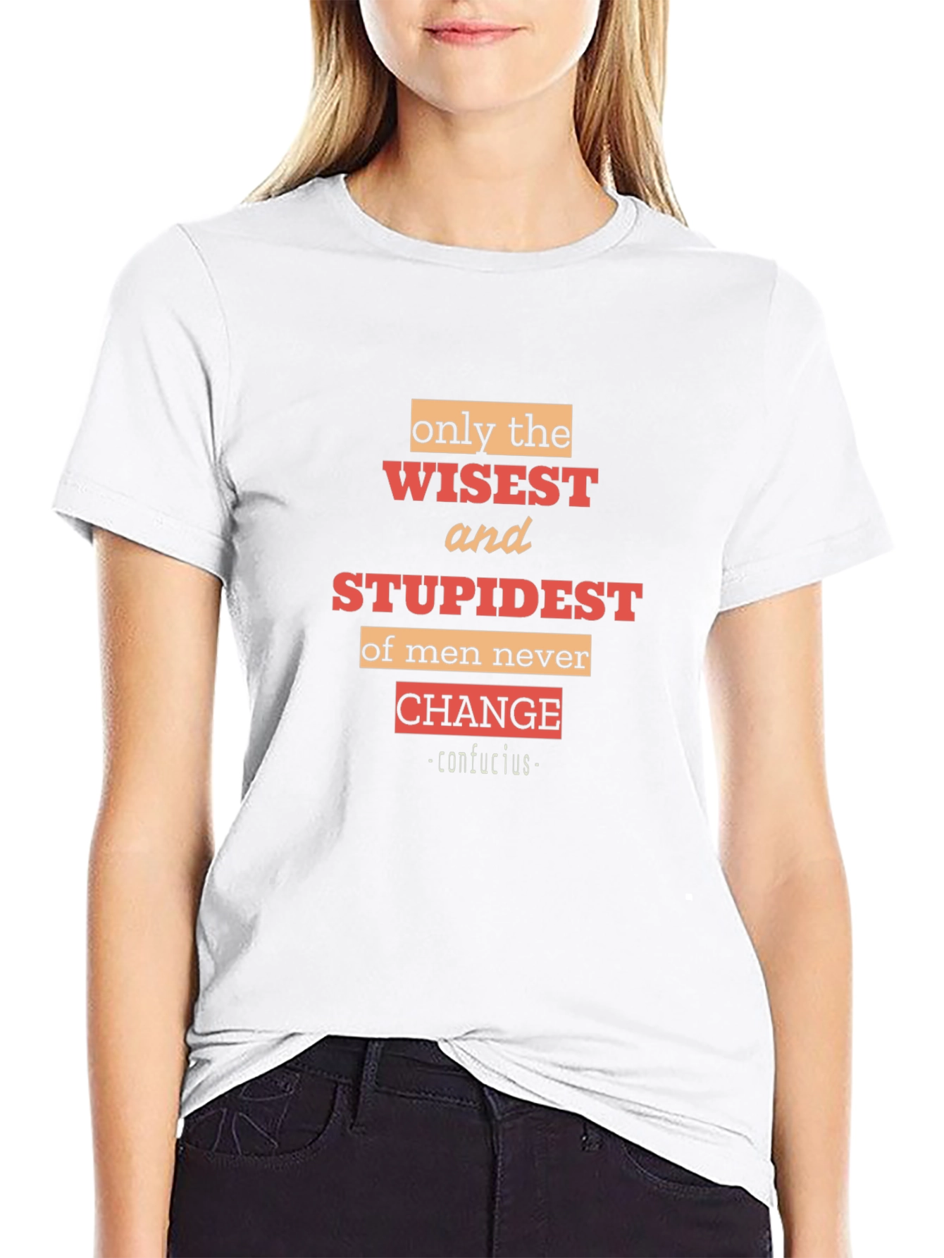 Wisest and Stupidest Mens Black T-Shirt