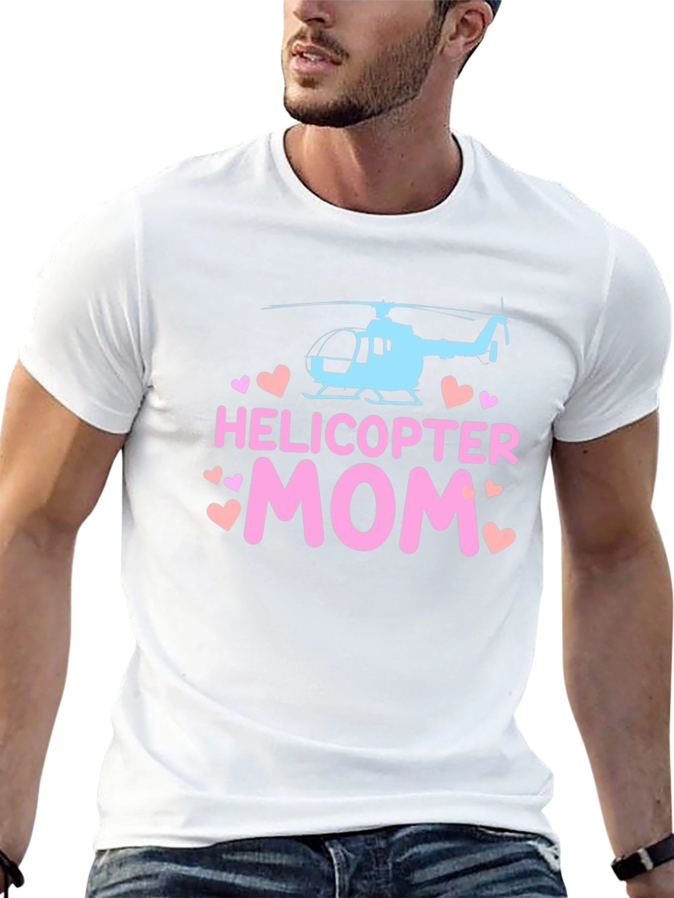 Helicopter Mom Graphic Tee - Novelty T-Shirt