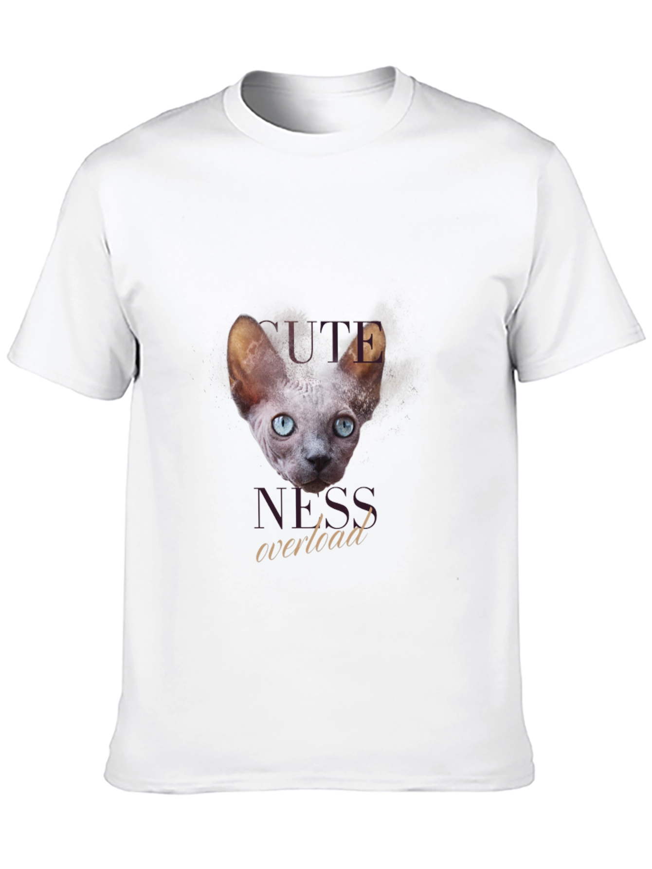 Cute Hairless Cat T-Shirt - Cuteness Overload
