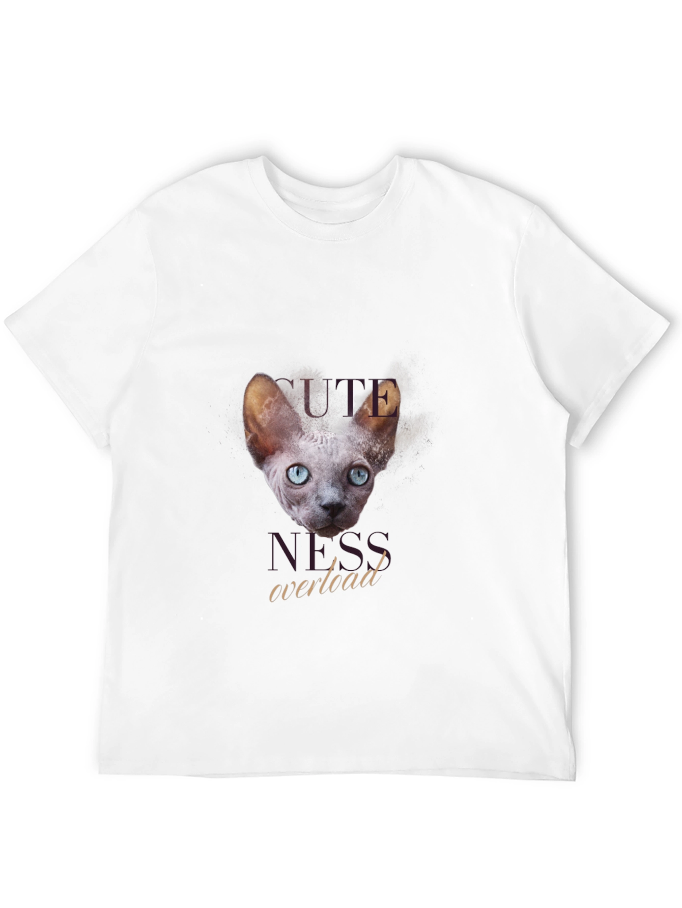 Cute Hairless Cat T-Shirt - Cuteness Overload