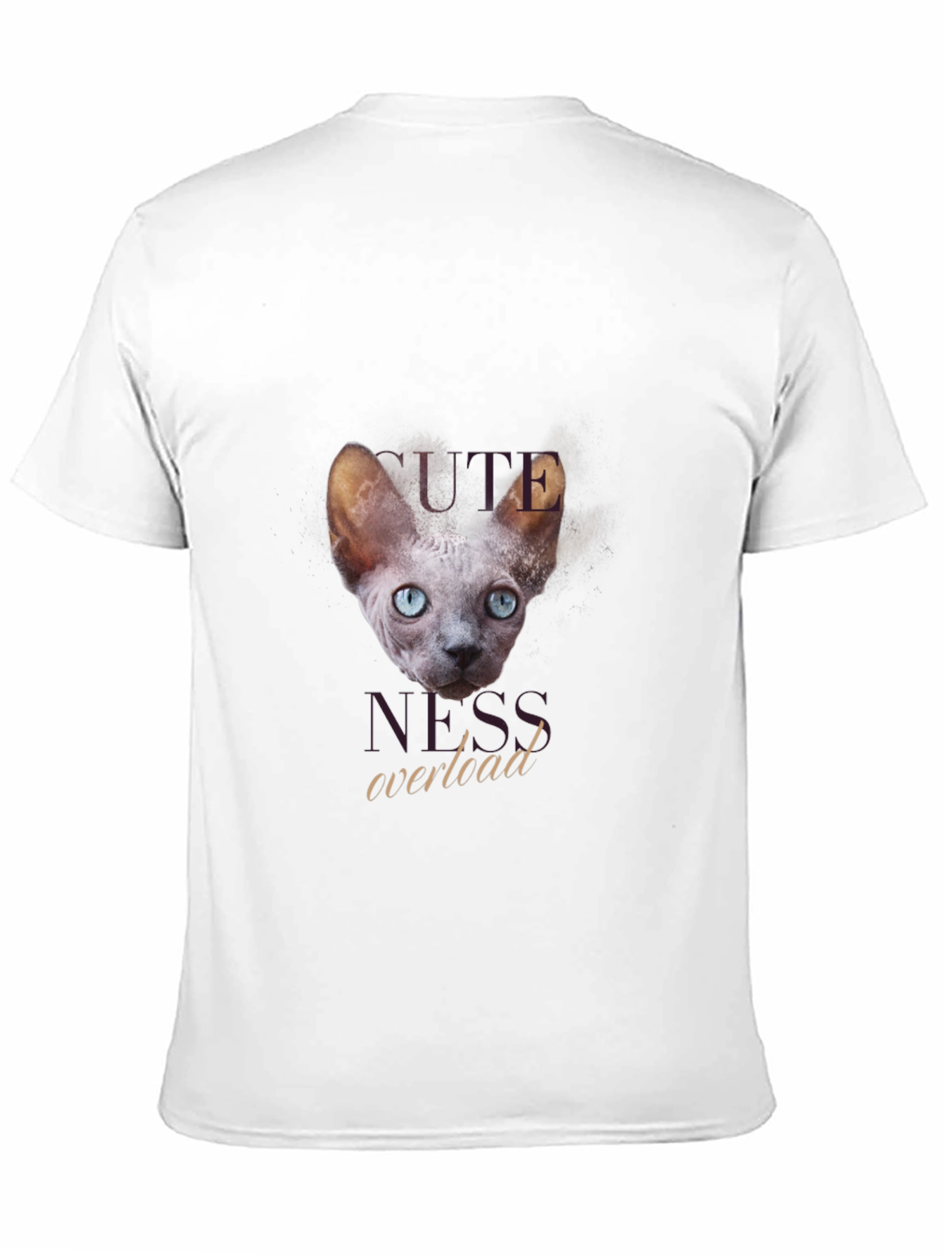 Cute Hairless Cat T-Shirt - Cuteness Overload