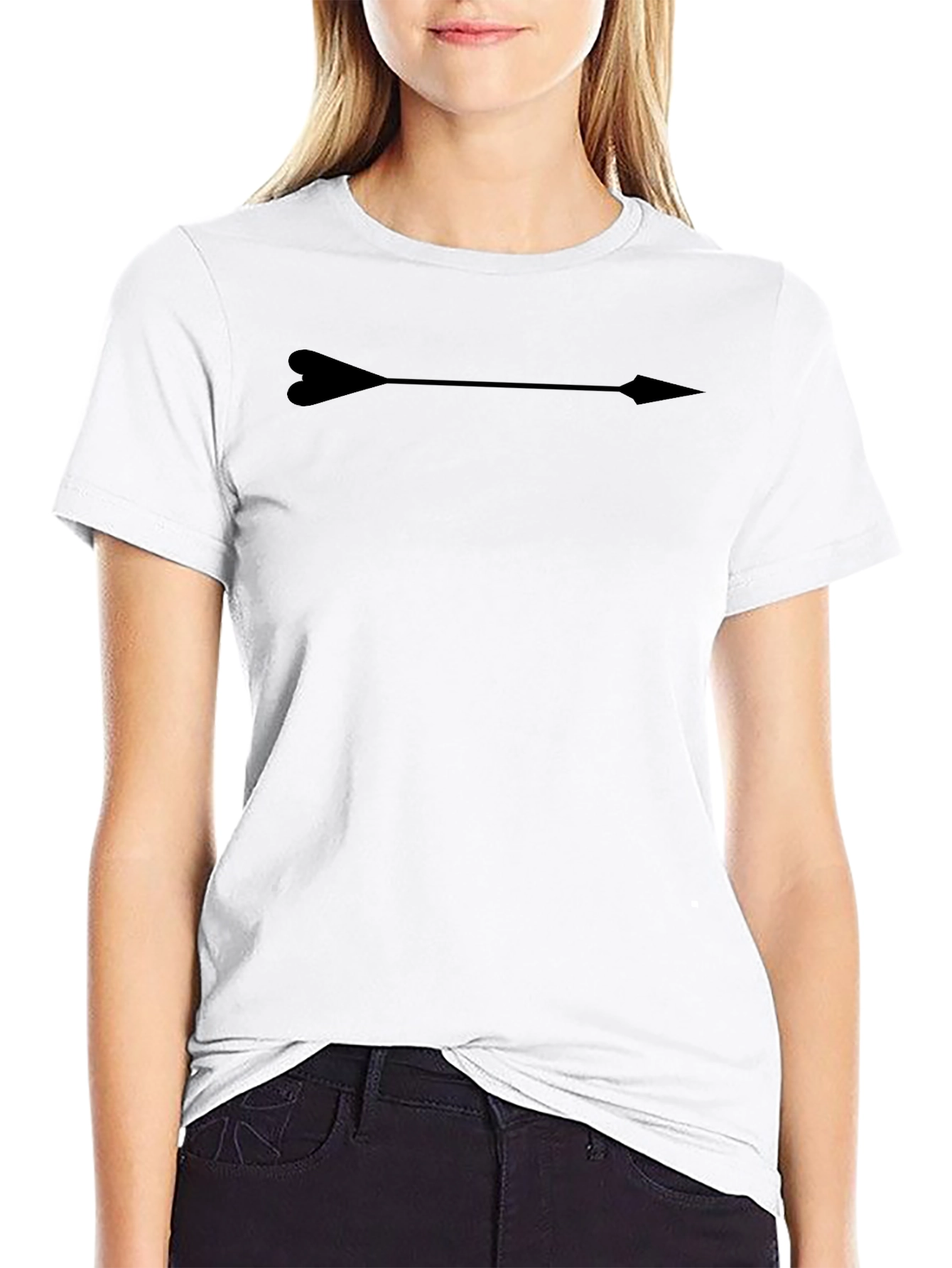 Heart Arrow Graphic T-Shirt - Unisex