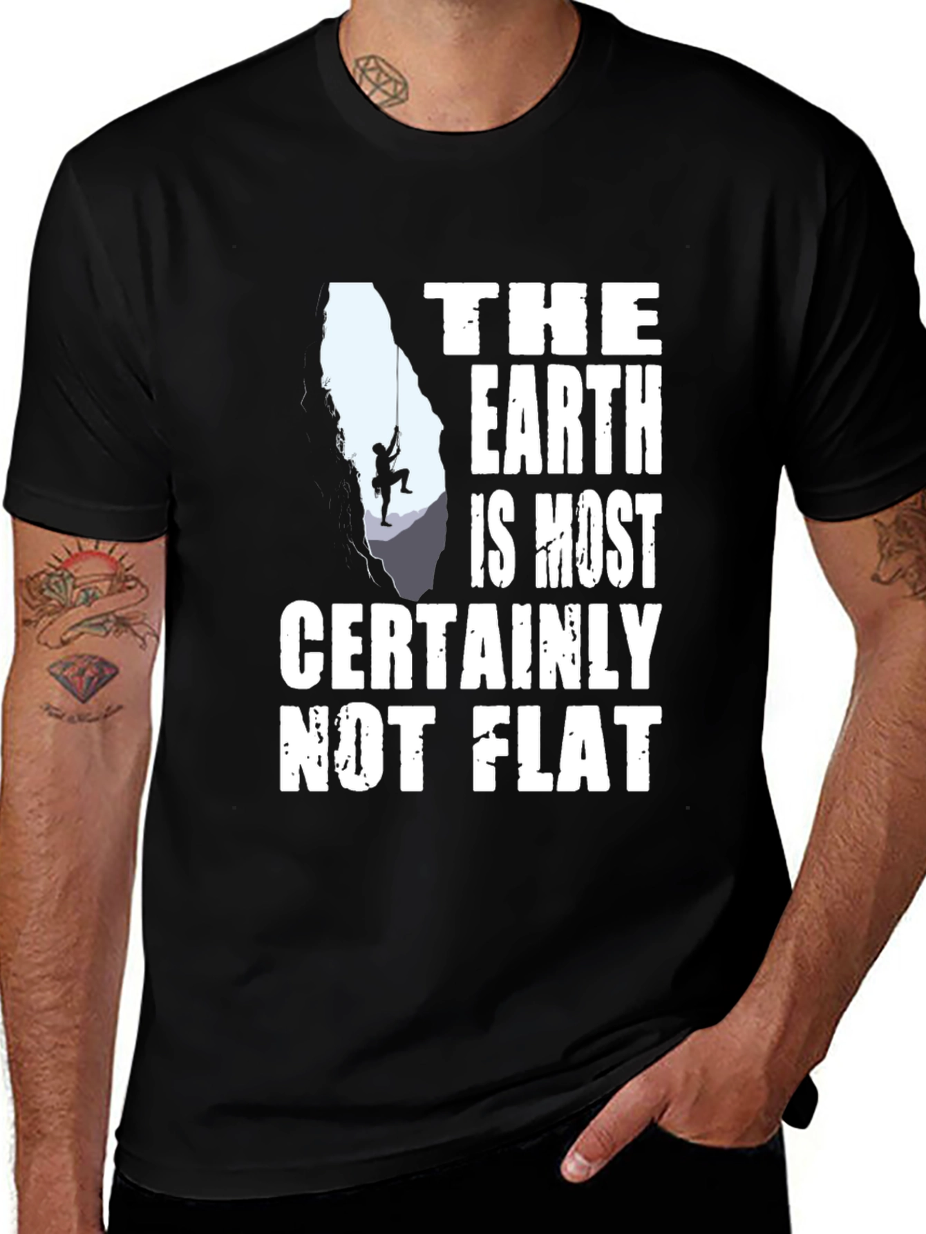 The Earth is Most Certainly Not Flat T-Shirt