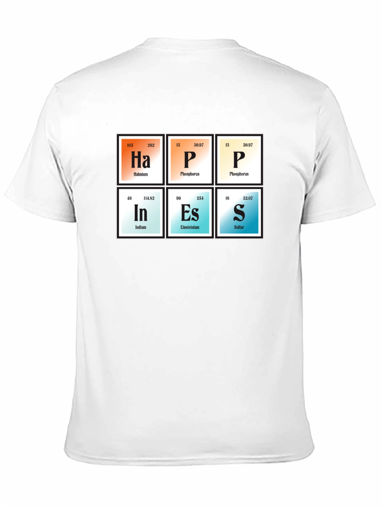 Periodic Table Inspired T-Shirt - HaPInEs