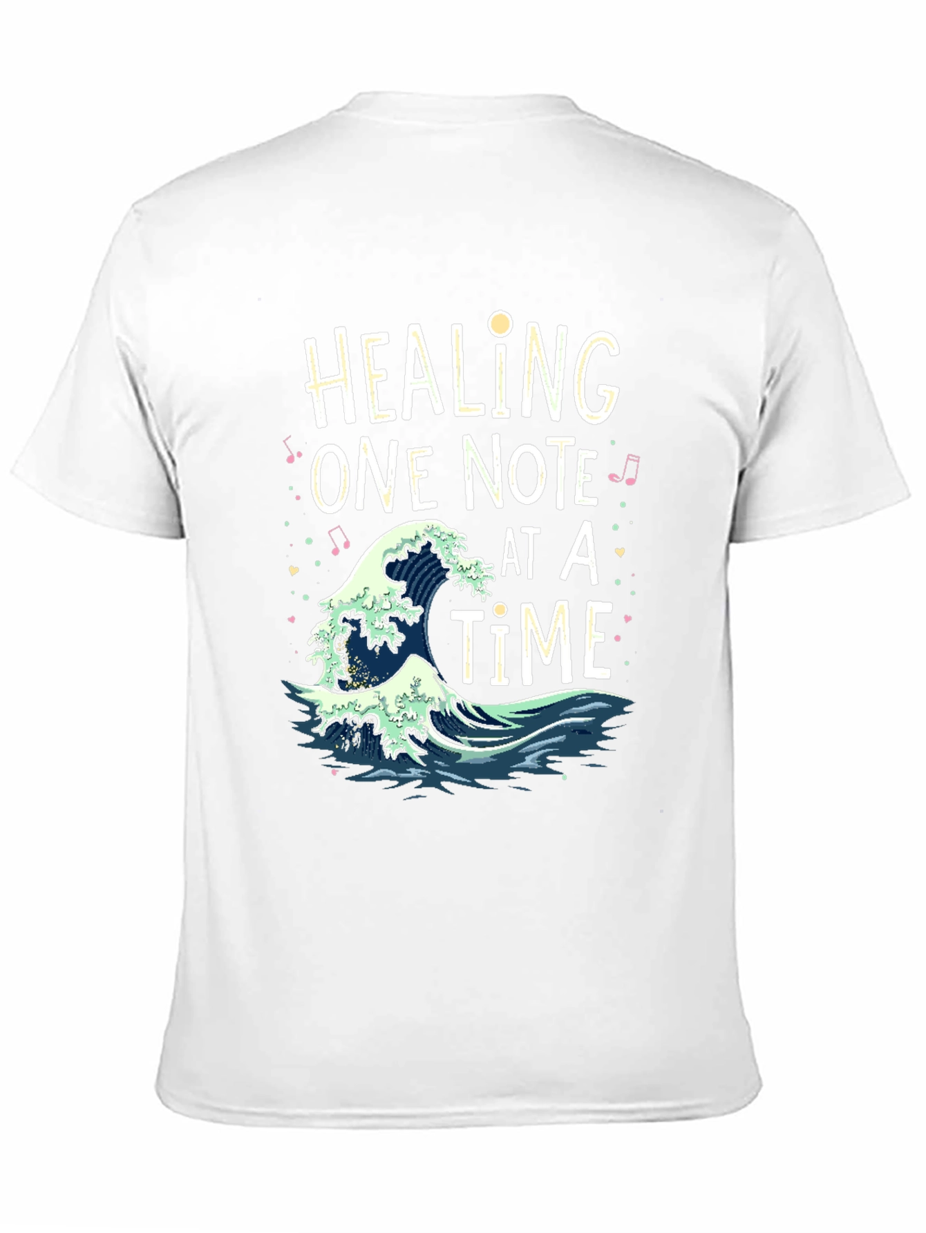 Healing One Note at a Time Wave T-Shirt