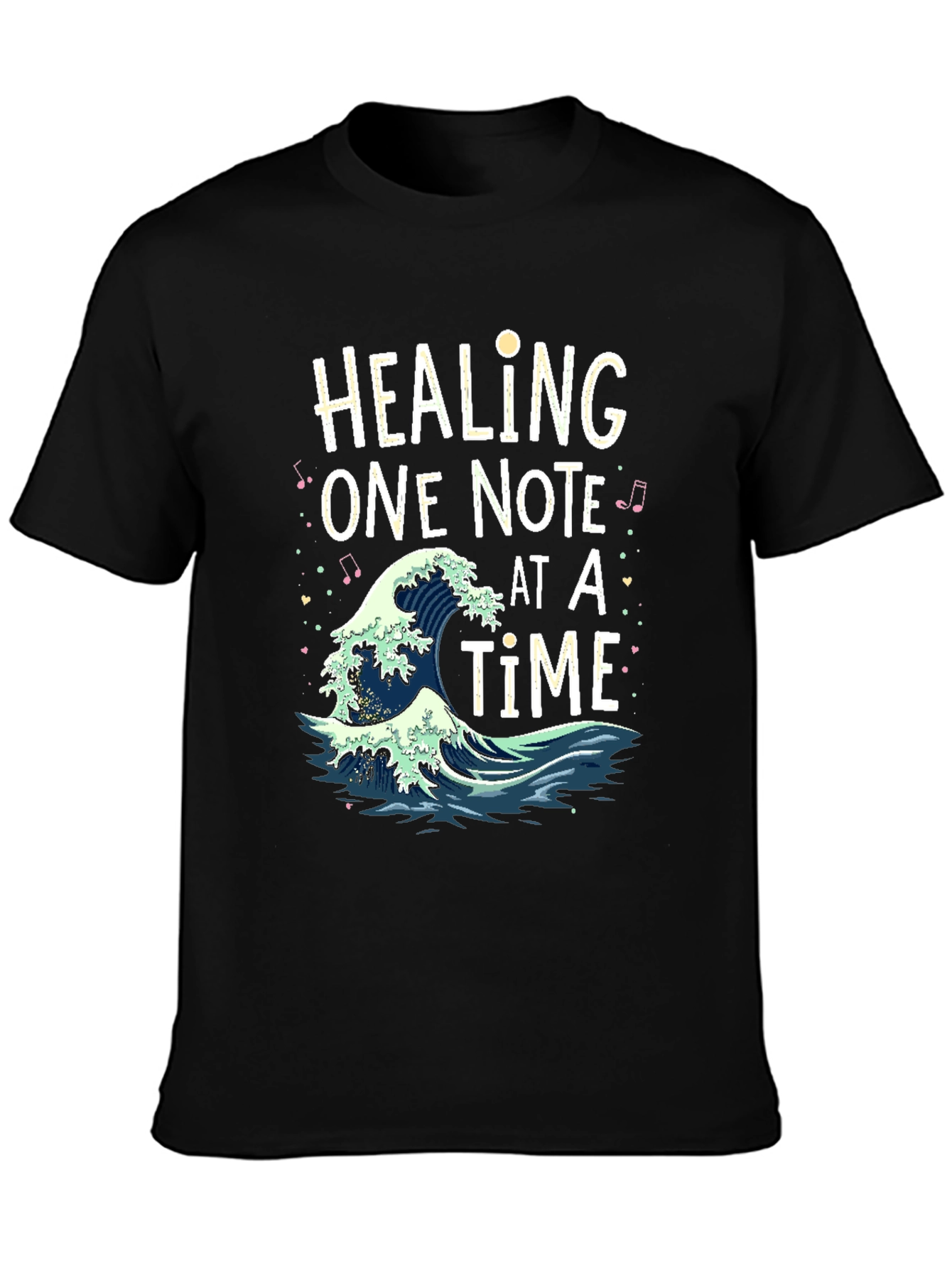Healing One Note at a Time Wave T-Shirt