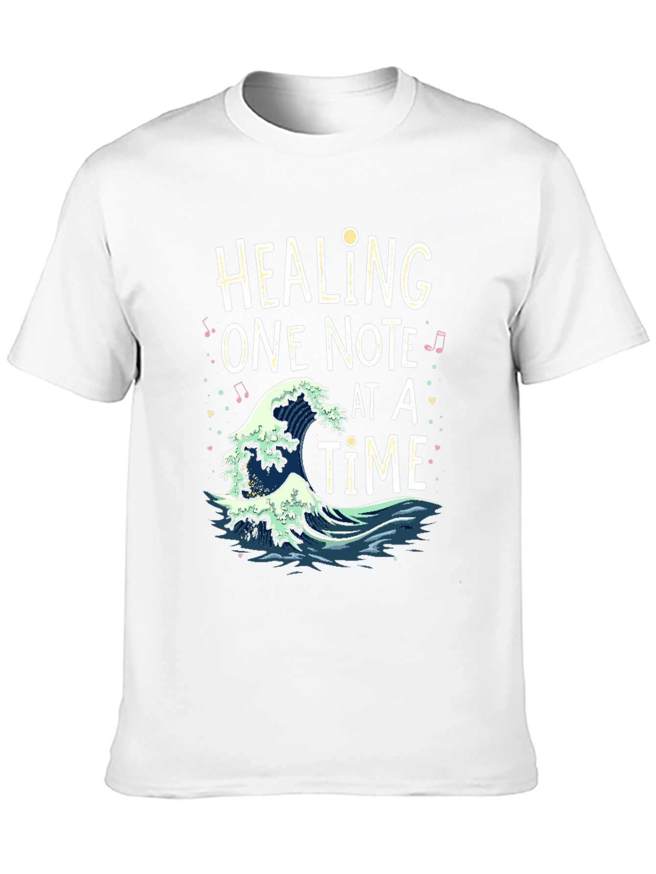 Healing One Note at a Time Wave T-Shirt