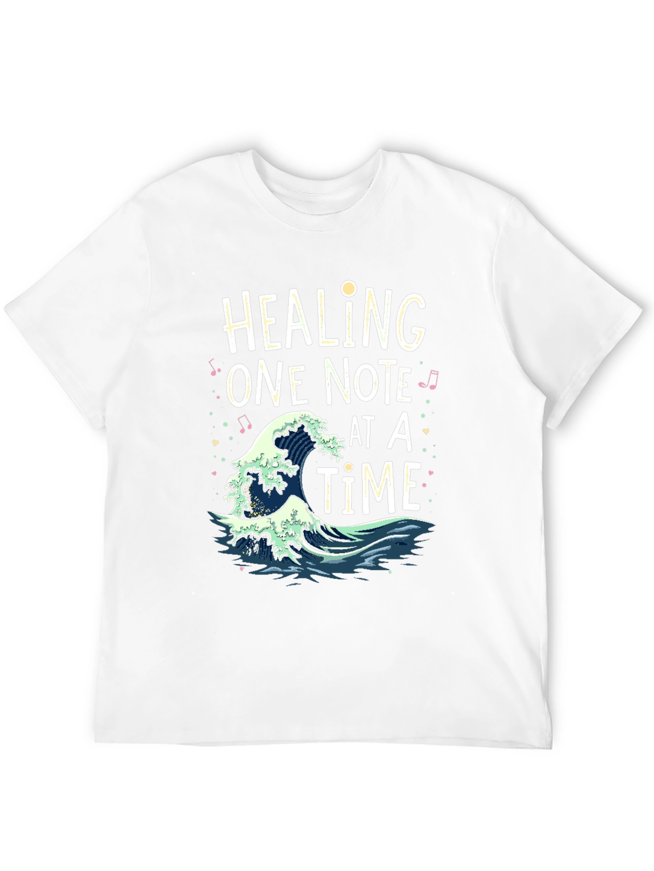 Healing One Note at a Time Wave T-Shirt
