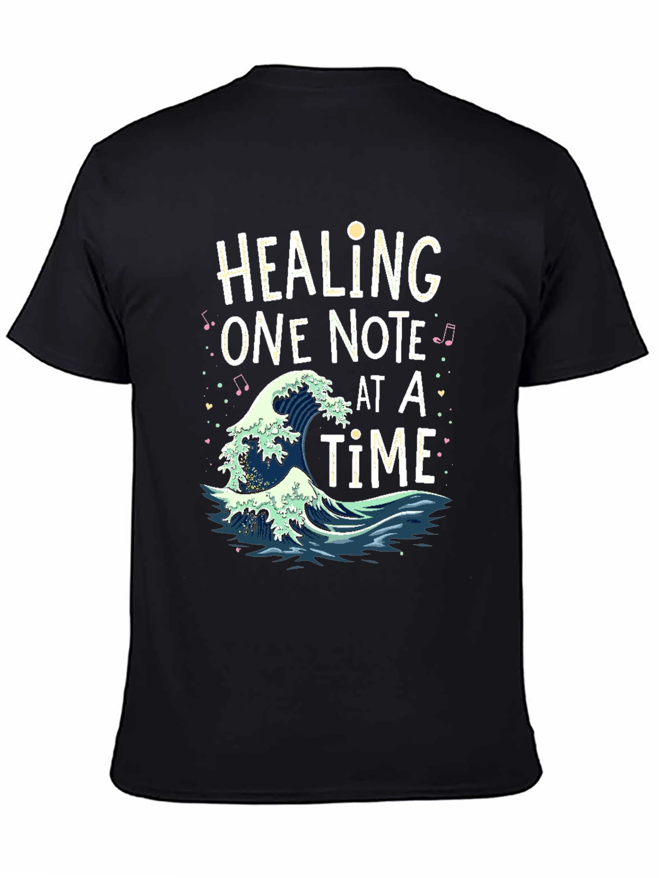 Healing One Note at a Time Wave T-Shirt