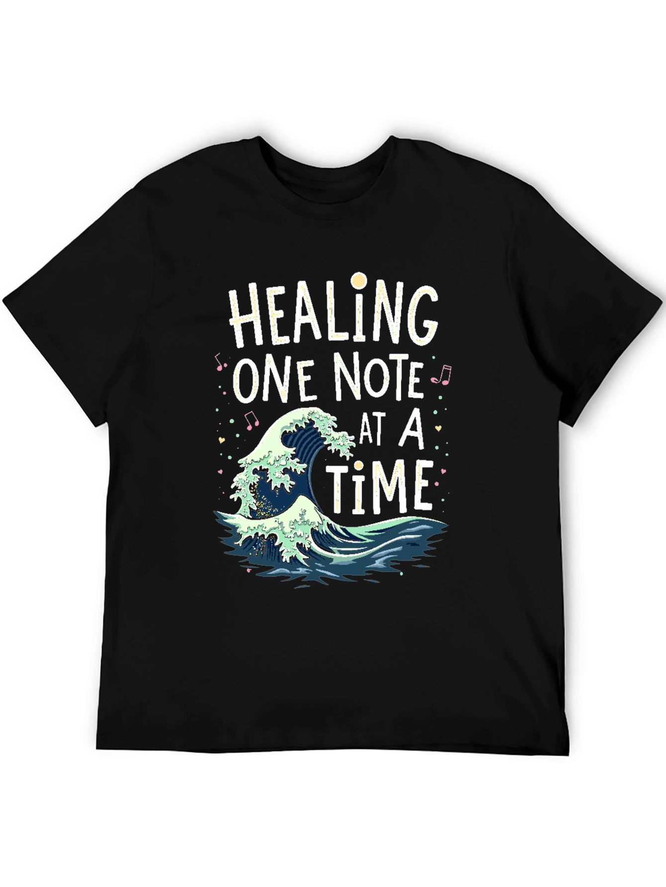 Healing One Note at a Time Wave T-Shirt